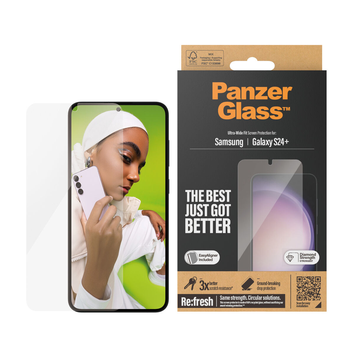 Proteggi Schermo Panzer Glass 7351 Samsung Galaxy S24 Plus
